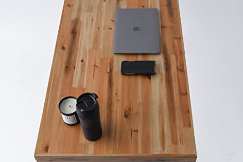 Sleekform Portable Folding Desk - Wood Foldable Table - No Assembly Easy Fold Desks for Small Spaces - Space Saving Collapsible Computer Tables for Work, Writing, Crafts Sleekform