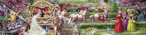 Ceaco - Thomas Kinkade - Disney - Cinderella - Happily Ever After - 1000 Piece Jigsaw Puzzle Ceaco