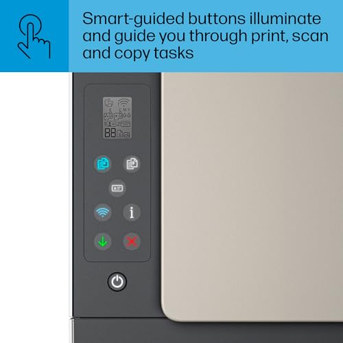 HP Smart Tank 5103 Wireless All-in-One Ink Tank Printer with 2 Years of Ink and 100sheets of Photo Paper Included, Print, scan, Copy, Best-for-Home, Refillable Ink Tank(5D1B2A) HP