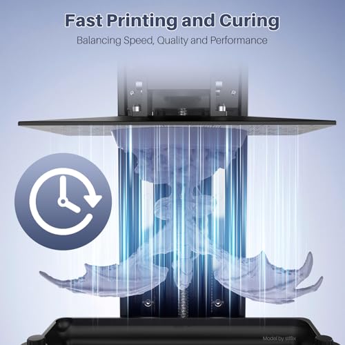 ELEGOO Upgraded Water Washable 3D Printer Resin 2.0, 405nm UV-Curing 3D Resin with Lower Shrinkage and Higher Precision for LCD 3D Printing Gray 1000g ELEGOO