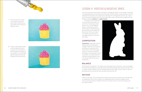 How to Paint with Acrylics: An Art Book for Kids Ages 8 to 12 WoodArtSupply