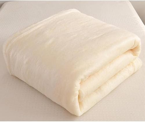 Duvet Quilt Comforter for All Seasons - Single Bedding, Cotton Blend, Soft and Pleasantly Warm, Machine Washable,Grey,140x200cm Generic