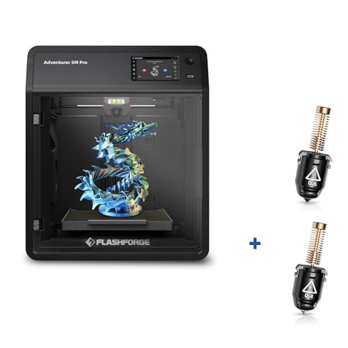 FLASHFORGE Adventurer 5M Pro 3D Printer with Extra 0.4mm and 0.6mm Nozzle Creator