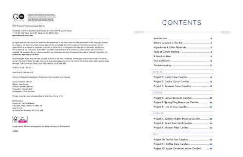 Creative Candle Making: 12 Unique Projects to Make Candles for All Occasions - Includes Materials to Make 4 Candles becker&mayer! Books