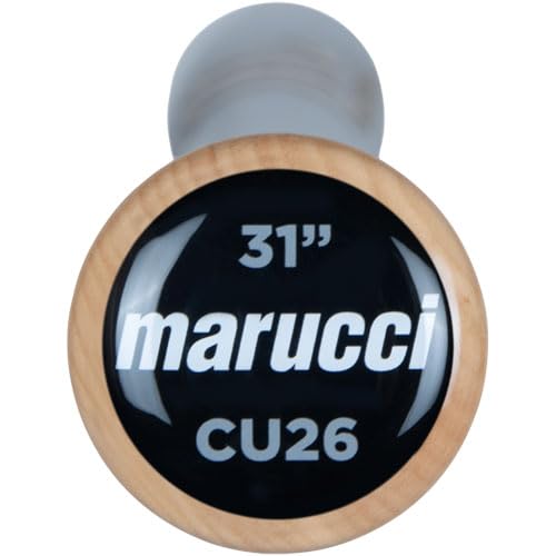 MARUCCI CU26 YOUTH MODEL ECLIPSE YOUTH MAPLE WOOD BAT, 30" Marucci