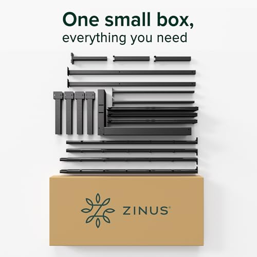 Zinus 14 Inch Elias Metal Platform Bed Frame, Steel Support, No Box Spring Needed, Easy Assembly, Twin Zinus