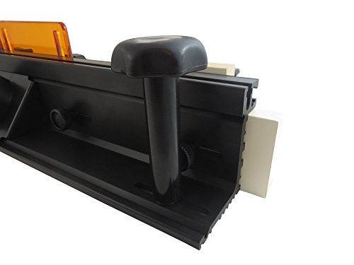 Taytools 300016 Deluxe 24 Inches Long Router Table Fence 3-1/2 Inches Tall Anodized Aluminum with Feather Board, Bit Guard, Adjustable Stop and Dust Port Taytools
