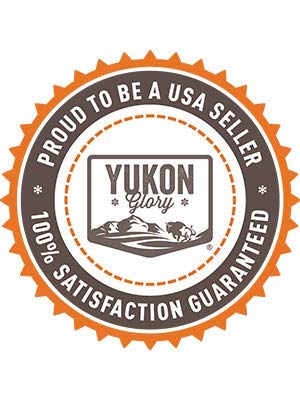 Yukon Glory™ Premium BBQ Grill Brush Easy Grip Double Pad Stainless Steel Cleaner for Gas and Charcoal Grill- Safe for Ceramic, Steel, Cast Iron Grill Grate- Grilling Gifts Yukon Glory