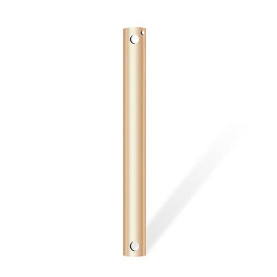 36-inch Ceiling Fan Downrod with Extension Cord, 3-foot Gold Ceiling Fan Extension Rod, 1-inch OD, Ceiling Downrod for Various Fans (Gold, Unthreaded)