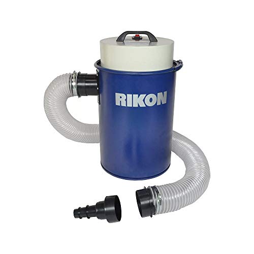 Rikon Dust Extractor With Fittings & Wall Mount 12 Gallon Capacity RIKON Power Tools
