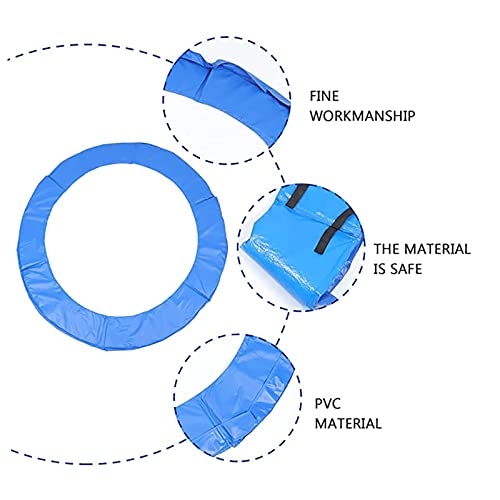 Replacement Trampoline Pad, Outdoor Trampoline Safety Mat, Spring Mat Edge Protector, Long-Lasting Ripstop, Foam Replacement Mat for Round Trampoline Accessories WoodArtSupply