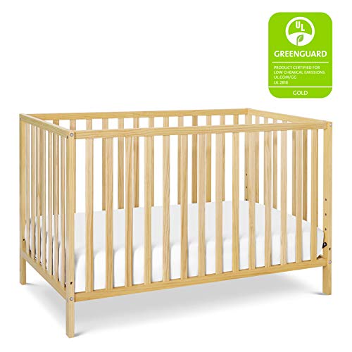 DaVinci Union 4-in-1 Convertible Crib in Natural, Greenguard Gold Certified, 1 Count (Pack of 1) DaVinci