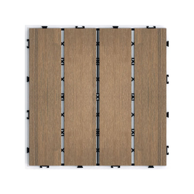 Patio Deck Tiles, Pack Of 22