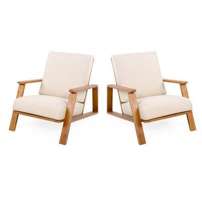 Outdoor Patio Lounge Chair Set of 2