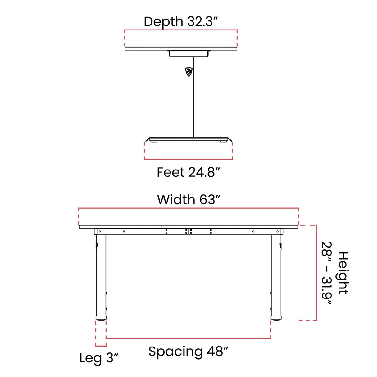 Arozzi Arena Special Edition Ultrawide Curved Gaming and Office Desk with Full Surface Water Resistant Desk Mat Custom Monitor Mount Cable Management Cut Outs - Omega Arozzi