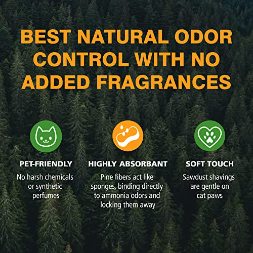 Feline Pine Platinum Non-Clumping Cat Litter 18lb. Arm & Hammer