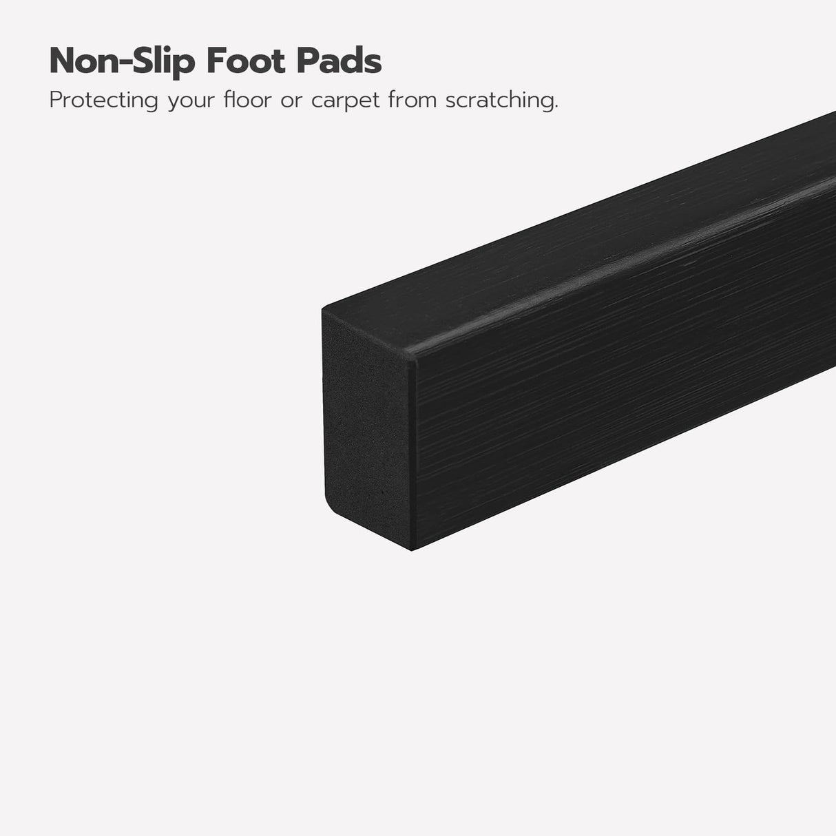 HOOBRO Bar Stool,Set of 2 Bar Stools, Bamboo Bar Chairs, 26 Inches Kitchen Counter Stools with Footrest, Saddle Stools, for Living Room, Dining Room, Party Room, Industrial Style, Black BB03MD01G2 HOOBRO