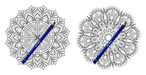 The Art of Mandala: Adult Coloring Book Featuring Beautiful Mandalas Designed to Soothe the Soul KAVNLON
