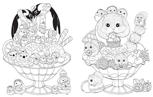A Million Baby Animals: Little Creatures to Color (A Million Creatures to Color) WoodArtSupply