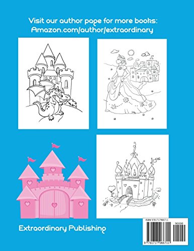 Castles Coloring Book for Kids: Princesses, Princes, Kings, Queens, Knights, and Dragons Majosta