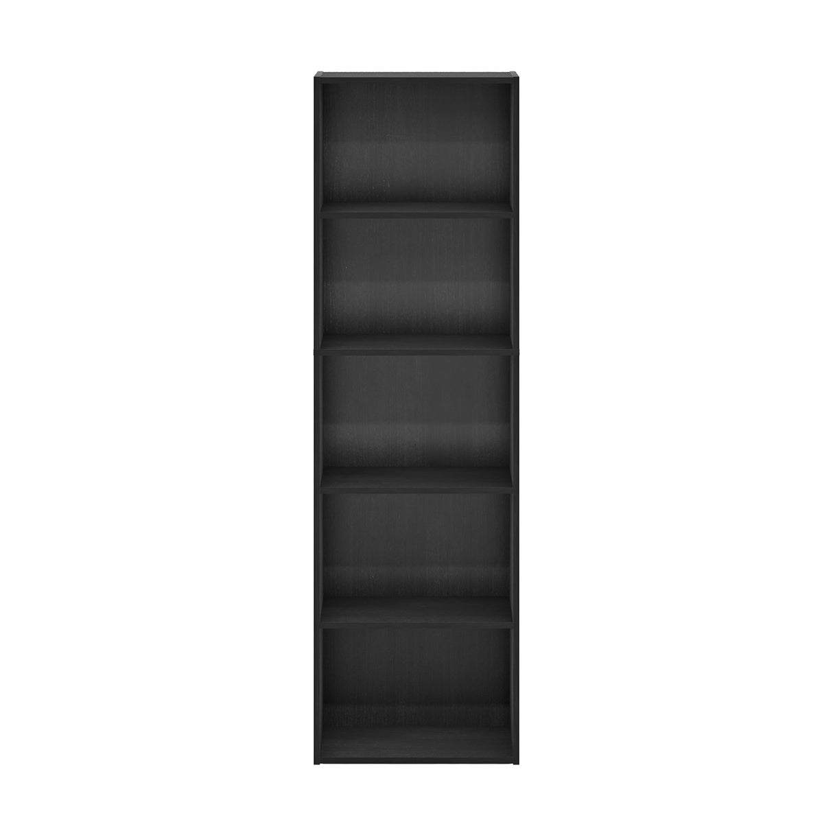 Furinno Luder 5-Tier Blackwood Bookcase and Storage Shelf Furinno