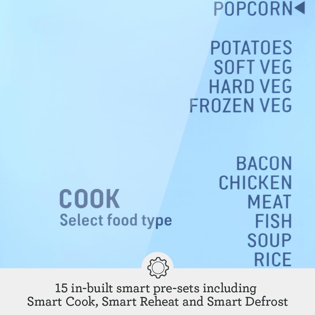 Breville BMO850BSS1BUC1 the Smooth Wave countertop Microwave Oven, Brushed Stainless Steel Breville