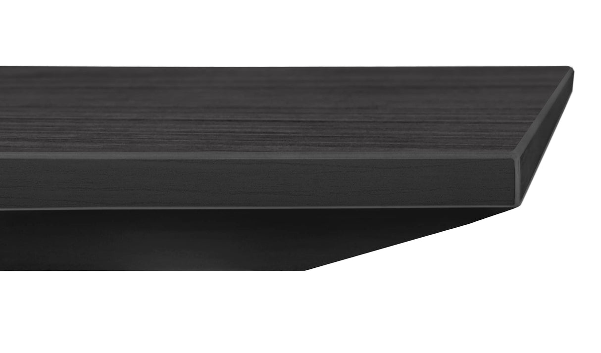 Regency Conference Room Table, 10 ft, Ash Grey/Black Regency