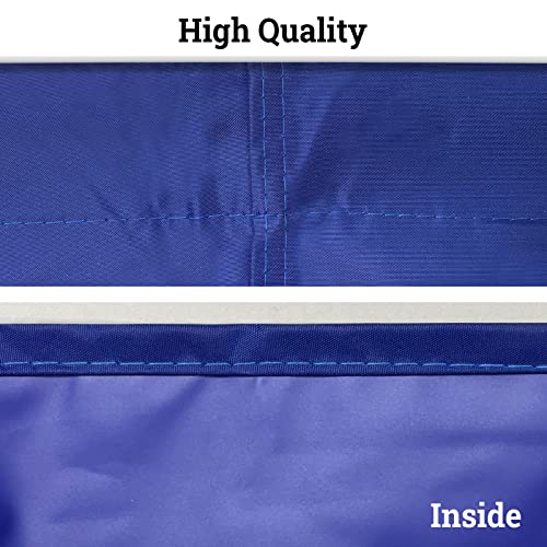 BenefitUSA Universal Replacement Top Pergola Structure (18' L x 8.2' W) Gazebo Canopy Cover Only(Blue BenefitUSA