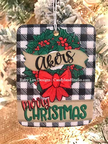 Sublimation Air Freshener Blanks 50 Pack Starter Kit 100% Polyester Felt Infusible DIY HTV Inks Heat Press Candyland Studio