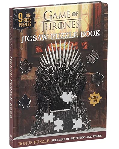 Game of Thrones Jigsaw Puzzle Book (Jigsaw Puzzle Books) WoodArtSupply