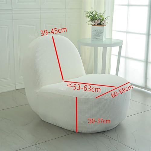 STARINGIRL Armless Lazy Floor Sofa Cover Single Seated Lounge Chair Cushion Covers for Living Bedding Room Furniture Protector STARINGIRL