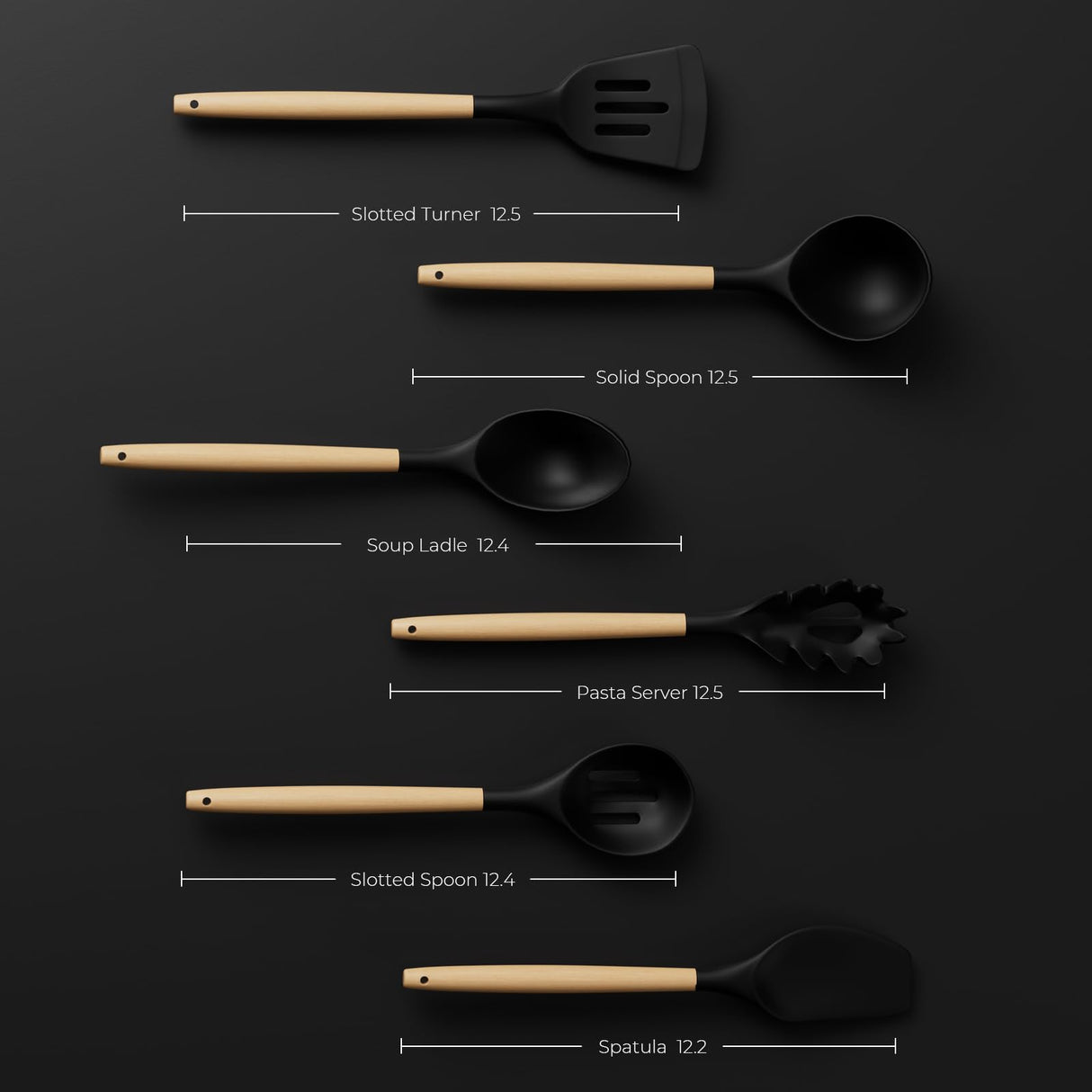 syvio Knife Set, 21pcs Utility Knife Sets for Kitchen with Block and Sharpener, Razor-Sharp, Effortless Sharpening, Premium Kitchen Knives with 6 pcs Kitchen Utensils Set and Utensil Holder, Black syvio