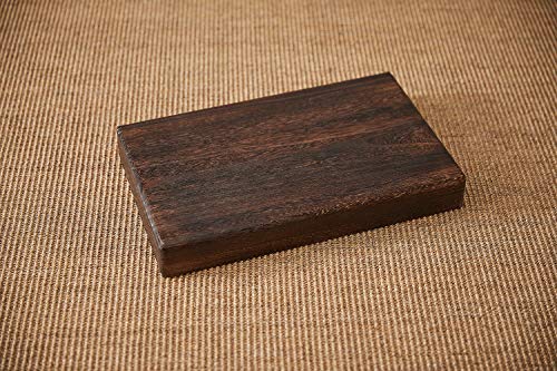 SINOBEST Wood Step Stool, Portable Rectangle Bed Stool, Small Step Ladder for Kitchen & Bathroom, Foot Rest Stool Under Desk, Large Surface, Strong and Durable SINOBEST