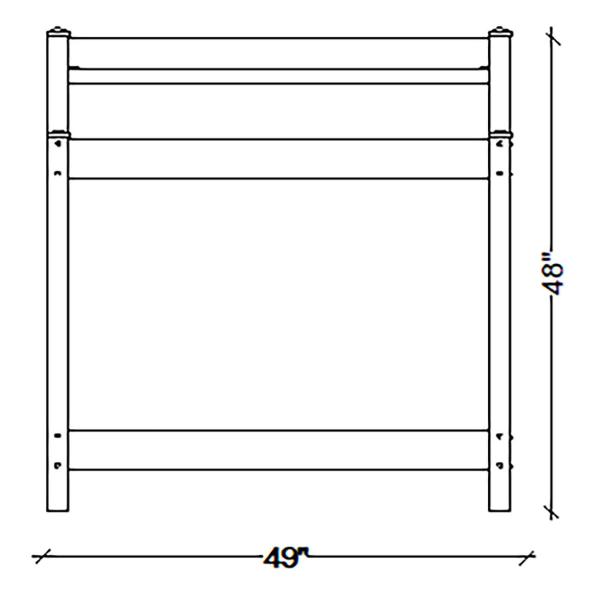 DuraTrel Greenfield PVC Vinyl Indoor Outdoor Table Potting Bench Station with Shelf for Plant Accessories & Gardening Supplies Storage, White DuraTrel