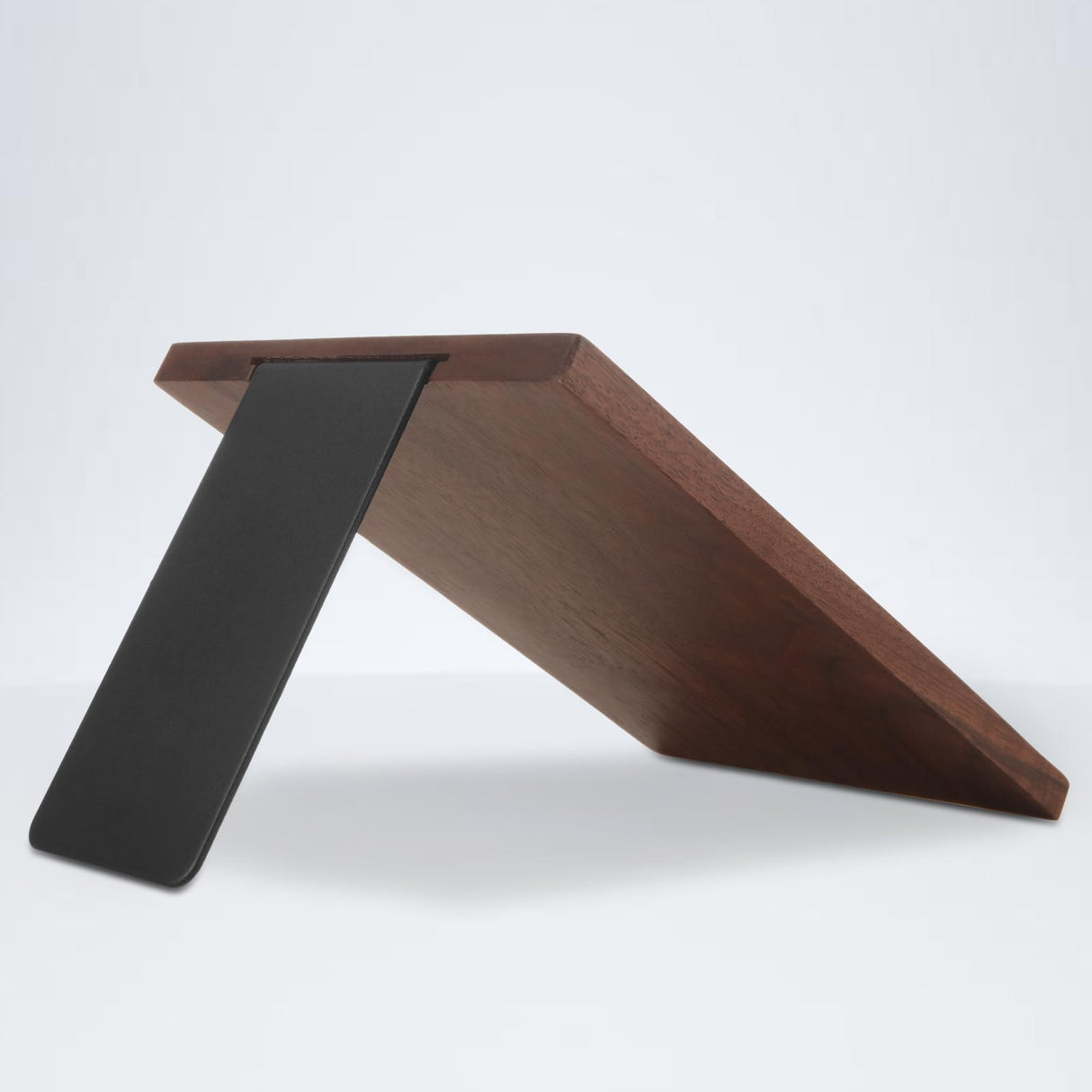 LOYORTY 2 Pair Walnut Book Ends, Large Bookends for Shelves, Wood Bookends for Heavy Books, Decorative Book Shelf LOYORTY