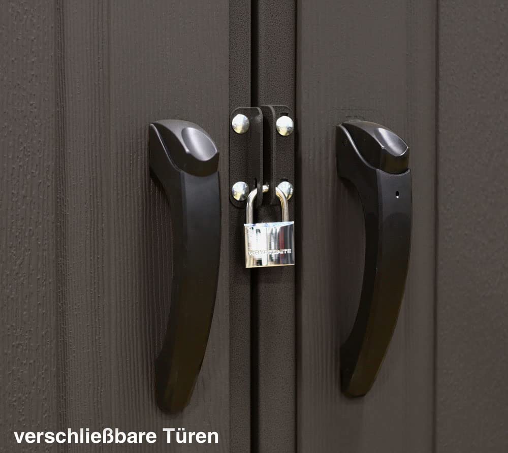 Lifetime 6433 Outdoor Storage Shed with Windows, 11 by 11 Feet Lifetime