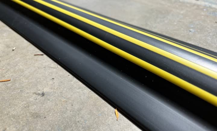 1 ¼” High Garage Door Threshold Seal Kit 10'3" Length | Flexible PVC | Complete Kit Includes 1 Adhesive | GaraDry GARADRY