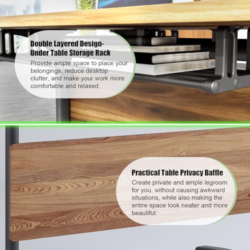 Conference Tables,Folding Conference Room Tables Office Table Flip Top Mobile Modular Meeting Training Tables with Silent Wheels,Seminar Boardroom Table for Home Office (4 Pack, 55.1x23.6x29.5) Crevew