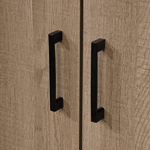 Sauder Beginnings Bookcase With Doors/ Book shelf, Summer Oak finish Sauder