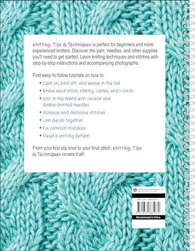 Knitting Tips & Techniques WoodArtSupply