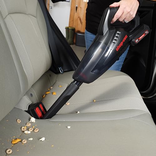 Shop-Vac 5430087 Handheld Vacuum, Cordless Rechargeable Lithium 20V, Lightweight Design, Ideal for Quick Cleanups in Home, Garage, and Vehicle Shop-Vac
