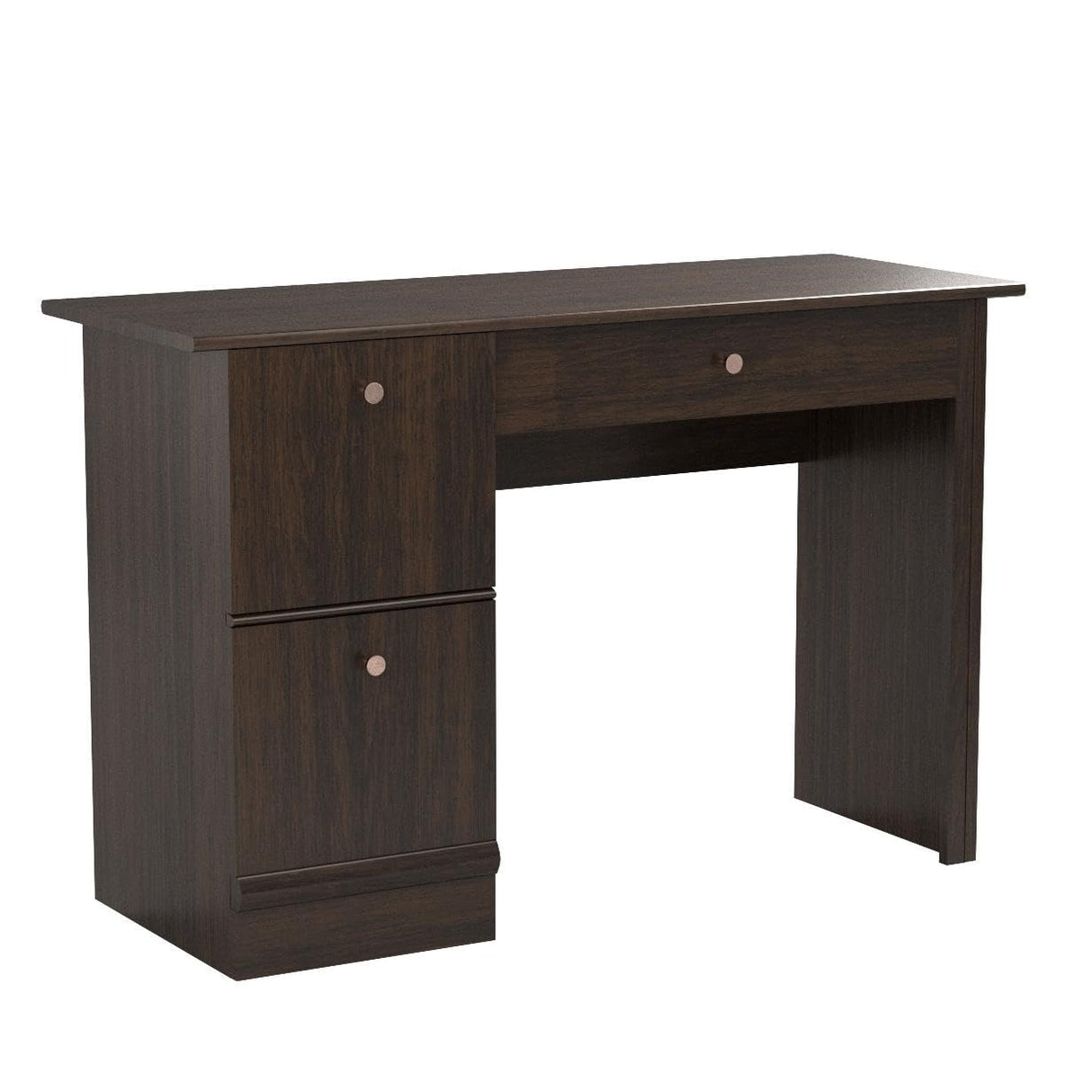 Sauder Computer Desk, Cinnamon Cherry Finish Sauder