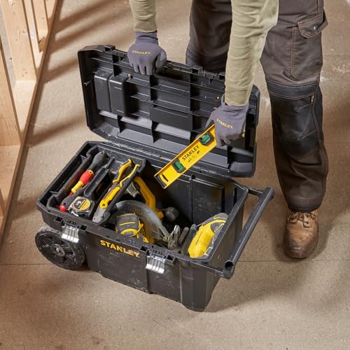 STANLEY STST1-80150 Essential Rolling Chest - Black STANLEY