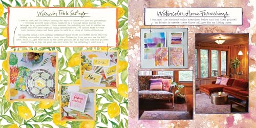 The Watercolor Feast: Learn to Paint Simple Fruits, Vegetables, and Flowers WoodArtSupply