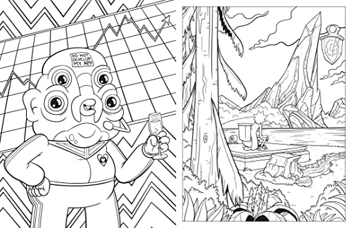 Rick and Morty: The Official Coloring Book: Sometimes Science is More Art Than Science Insight Editions