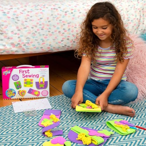 Galt Toys, First Sewing Kit for Kids, Learn to Sew DIY Craft Kit, Ages 5+ Galt