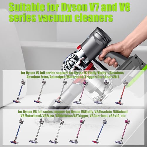 URUN 2-in-1 Adapter for Ryobi 18V Lithium Battery Convert to for Dyson V7/8 Handheld Vacuum Cleaner Battery Compatible with V7/8 Animal V7/8 Absolute V7/8 Motorhead Pro V7/8 Trigger V7/8 URUN