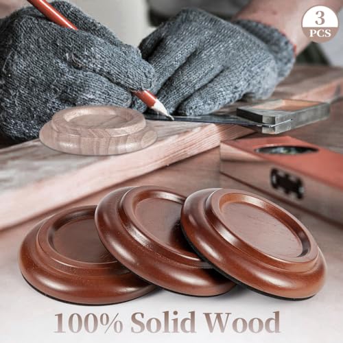 Piano Caster Cups Grand Piano Caster Cups Wood coasters Cups Piano Caster Pads for Grand Piano Sound harbor