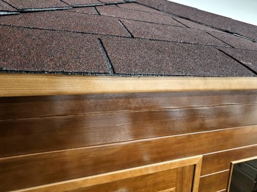 Canadian Red Cedar 2 to 3 Person Traditional Steam Outdoor Sauna SPA, Waterproof Shingled Roof, 6KW Heater Upgrade, LED Lights. MCP-Distributions