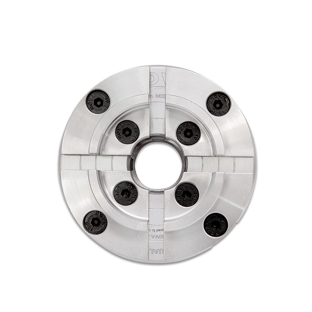Nova 48123 Select Precision Midi Wood Turning Chuck Bundle with JS50N and JS25N Jaws Nova